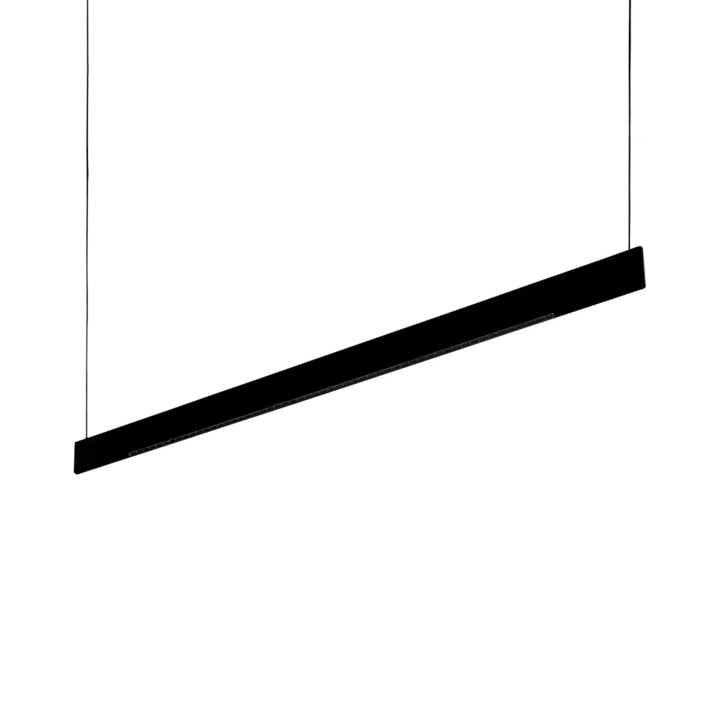 Lampada a sospensione Collezione STEEL LED 36W luce calda 3000K finitura nera Ideal Lux