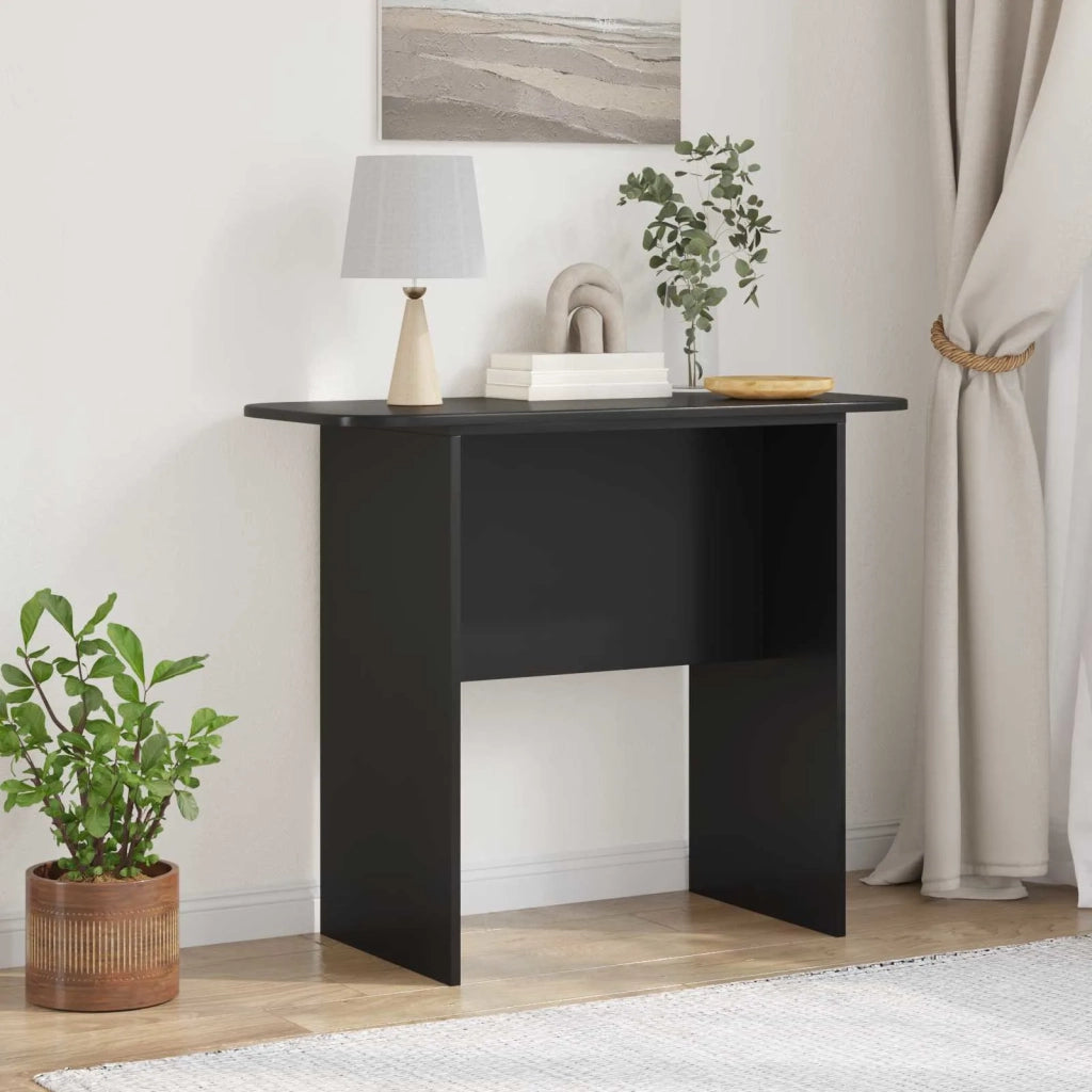 Tavolo consolle Nero 93 x 40 x 75 cm Legno ingegnerizzato 891151
