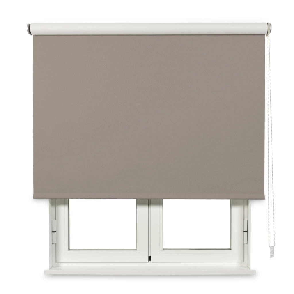 VIEWTEX Tenda a rullo opaca termica/oscurante Tessile Testurizzato marrone 105x250 cm