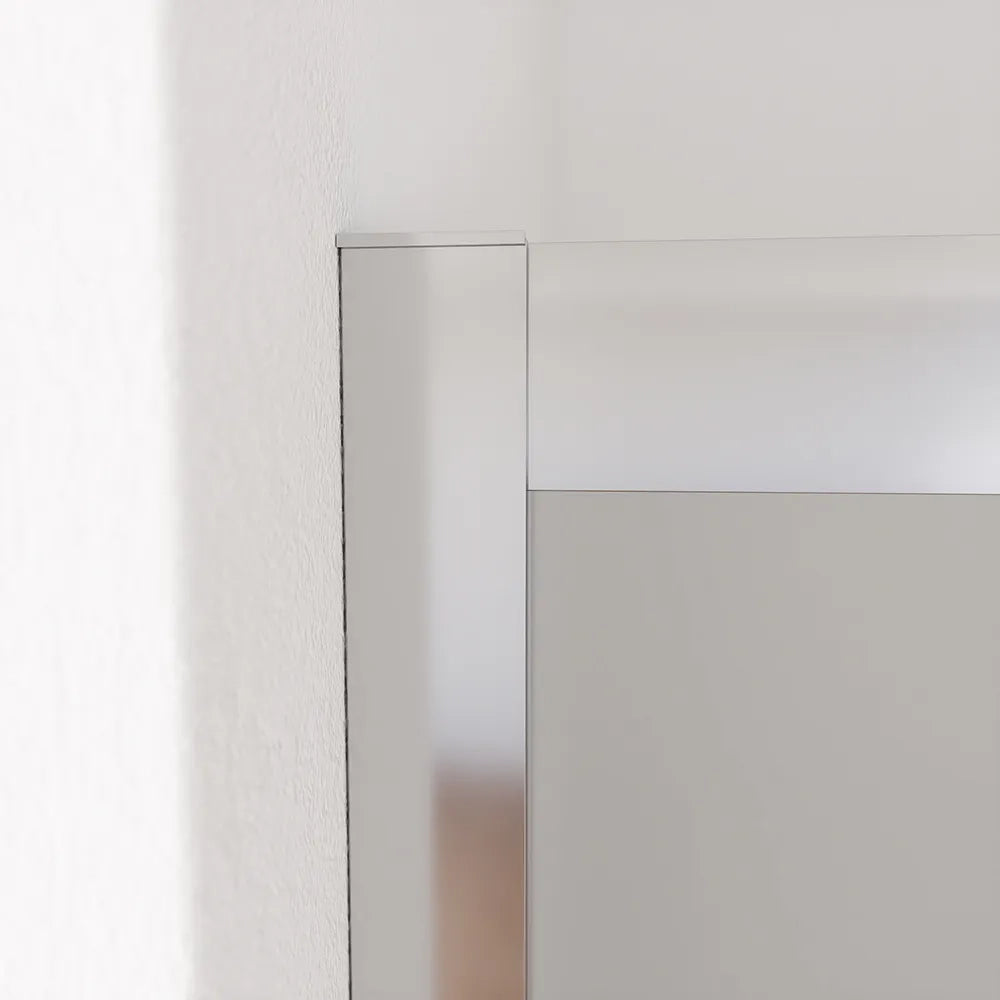 Box doccia angolare 70x140 cm profili cromati vetro 6mm opaco  apertura 2 ante scorrevoli | Favignana