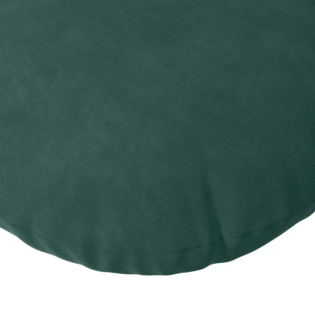 Cuscini per Seduta 2 pz | Cuscini per sedie Verde Scuro ? 40 x 13 cm Velluto