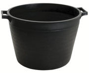 ICS MASTELLOTTO PER EDILIZIA Lt. 25 Ø cm. 40x30 h - Nero