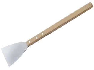 RASCHIETTO MANICO LUNGO IN LEGNO- - mm.480x100 - 55311 - 5 pezzi AUSONIA