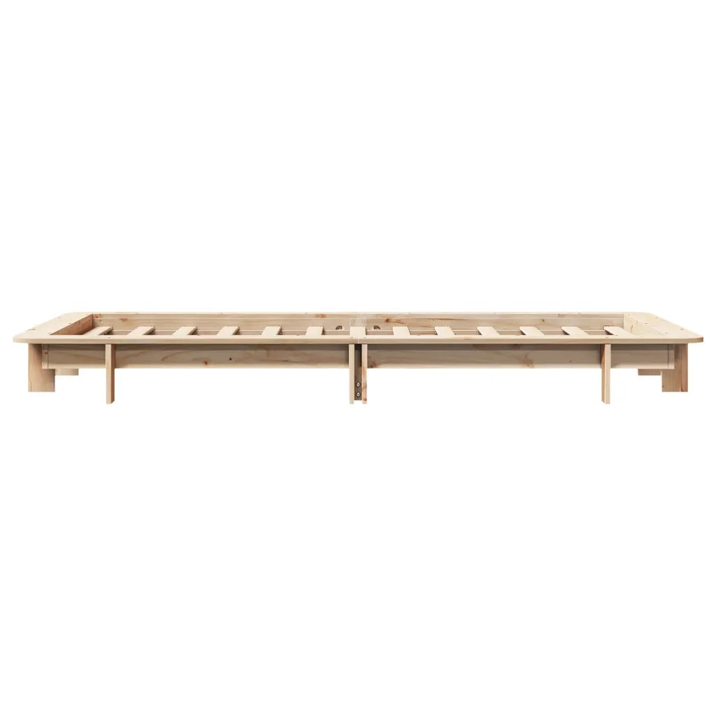 Letto senza Materasso-Struttura Letto 90x200 cm in Legno Massello di Pino 192810