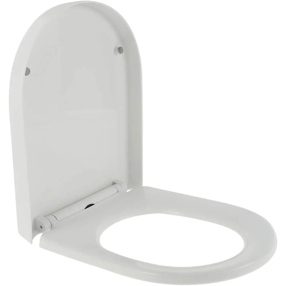 Asiento de inodoro universal para inodoro con parachoques antide