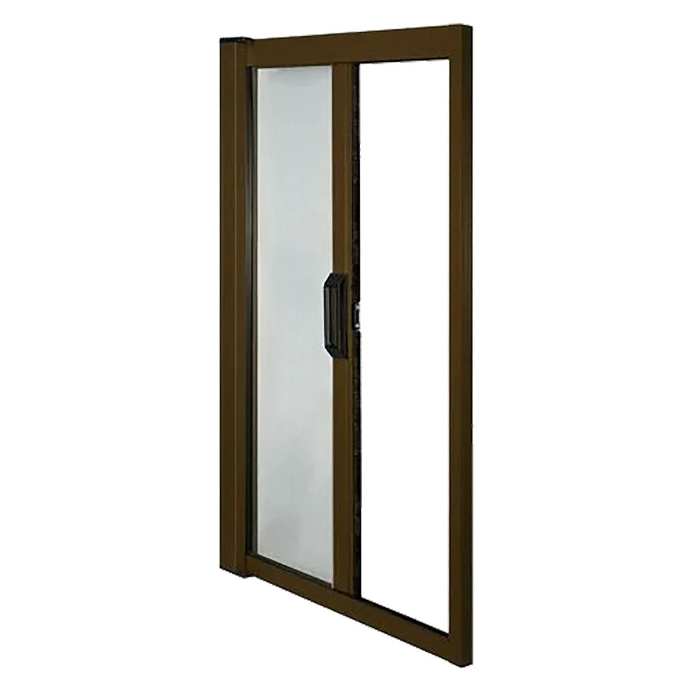 ZANZARIERA A RULLO LATERALE PER PORTA cm 150 x 250 - marrone ral 8017  - KASART