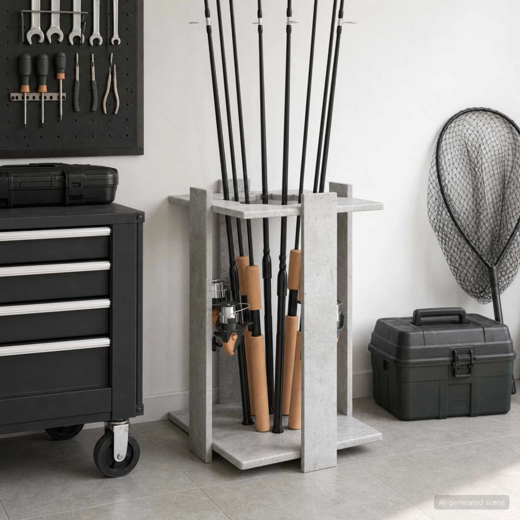 Supporto per canne da pesca Legno ingegnerizzato 3429728