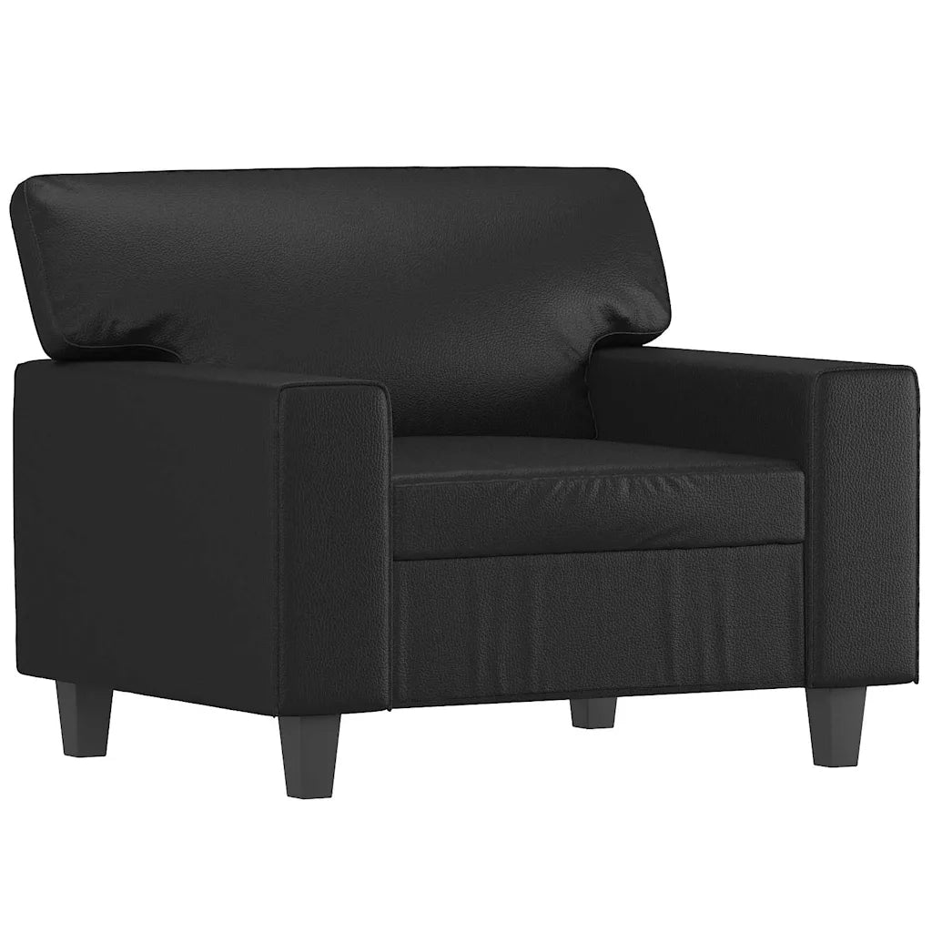 Poltrona Nera 60 cm in Similpelle 359407