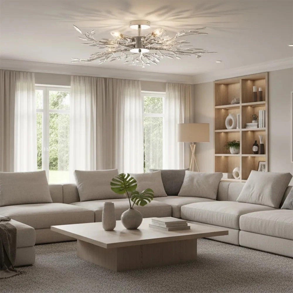Lampada Da Soffitto Ebt021-5c Chrome