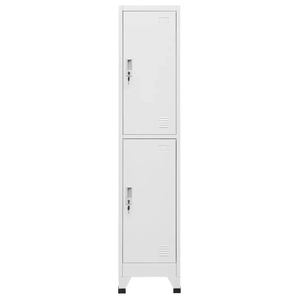 Armoire à casier avec 2 compartiments 38x45x180 cm