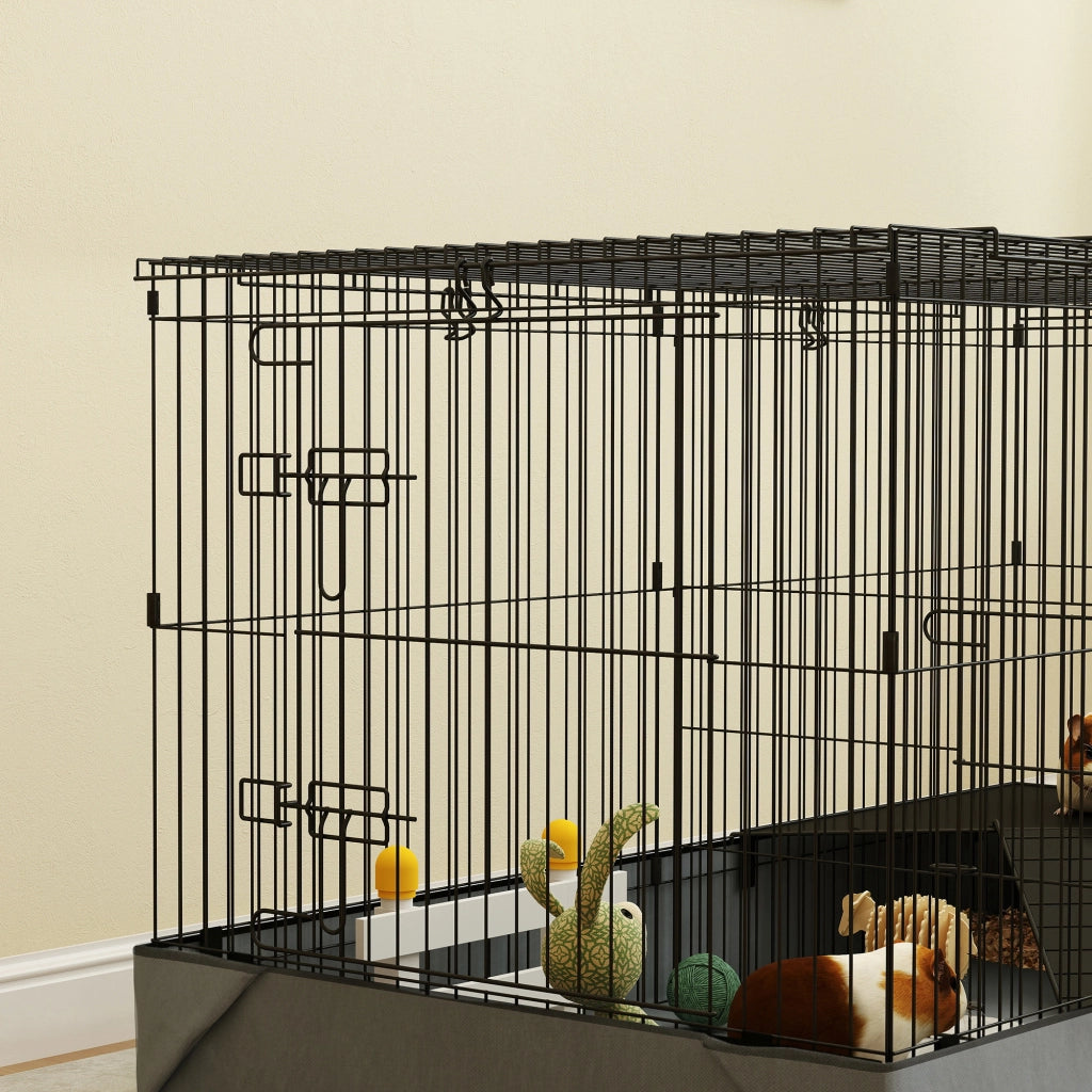 Gabbia per Criceti 2 in 1 ¨C Zephmum ¨C Nero
