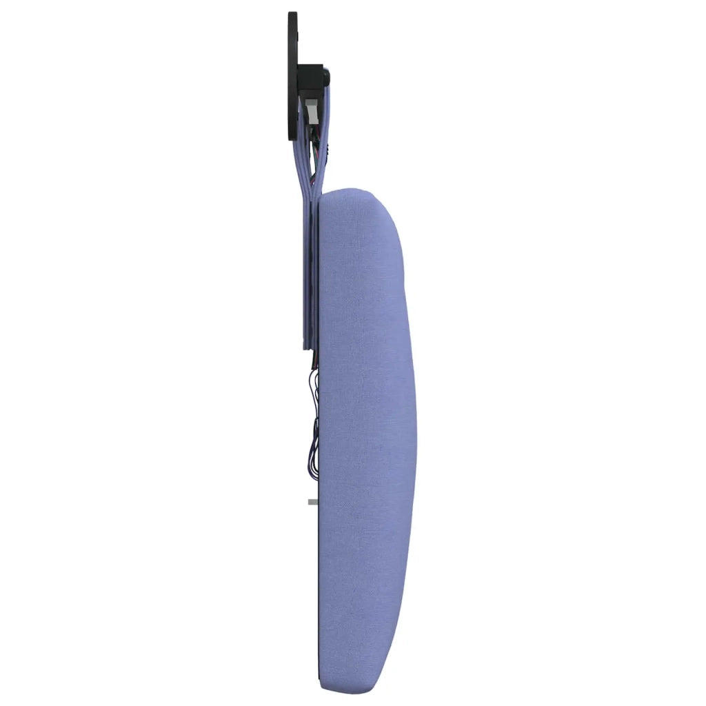 Testiera | Testata sospesa Con luce LED Blu jeans Tessuto