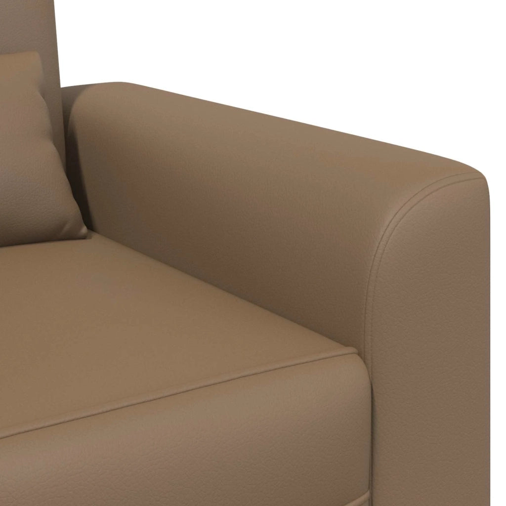 Poltrona-Divano Sedia Cappuccino Similpelle