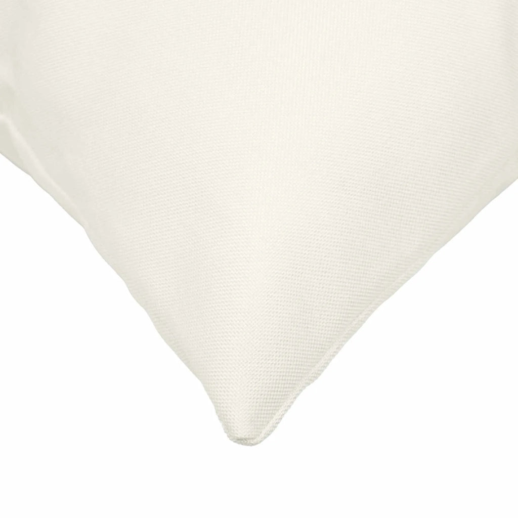 Federa 6 pz HEERLEN Bianco 60 x 60 cm Tessuto 912542