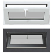 Finestra per Soffitta RISOR 80 x 40 cm PVC e Vetro Antracite CFW3238007