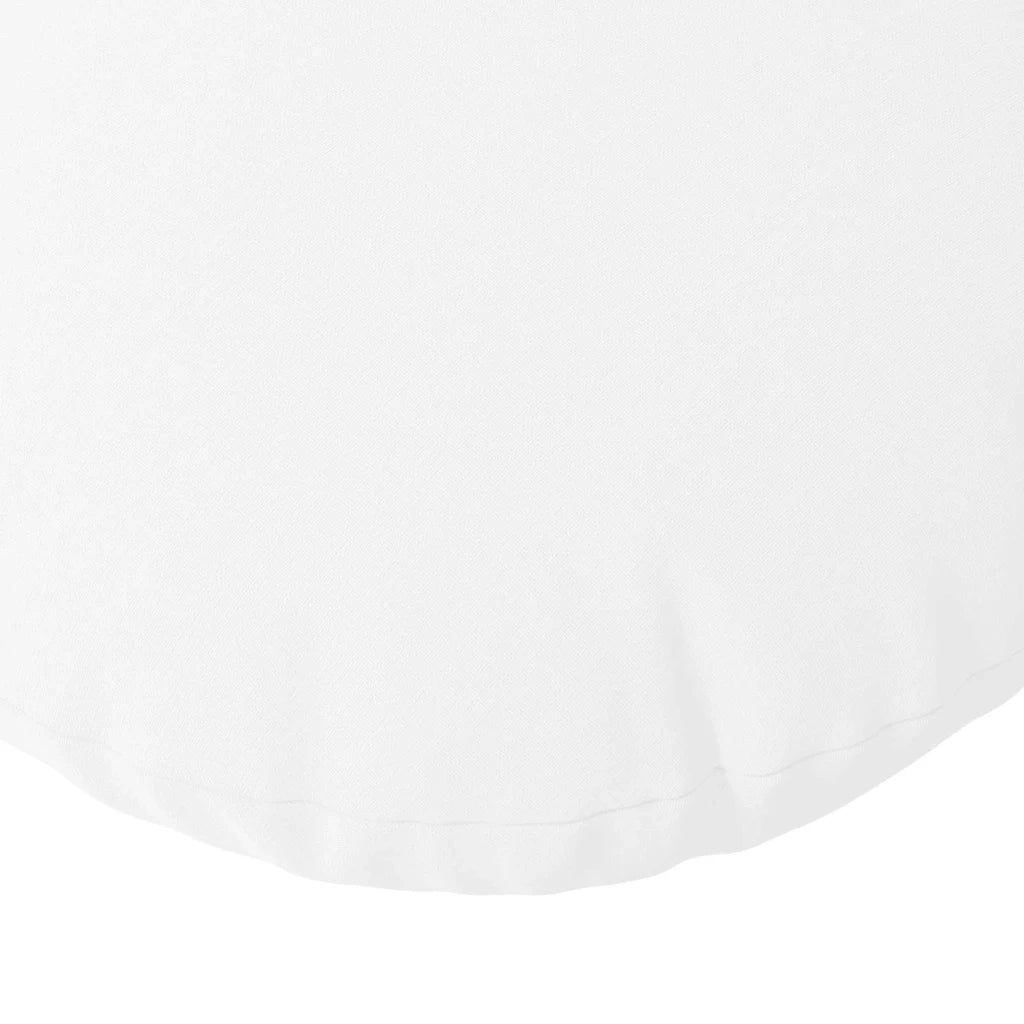 Cuscini per Seduta 2 pz | Cuscini per sedie Bianco ?60 x 21 cm Tessuto