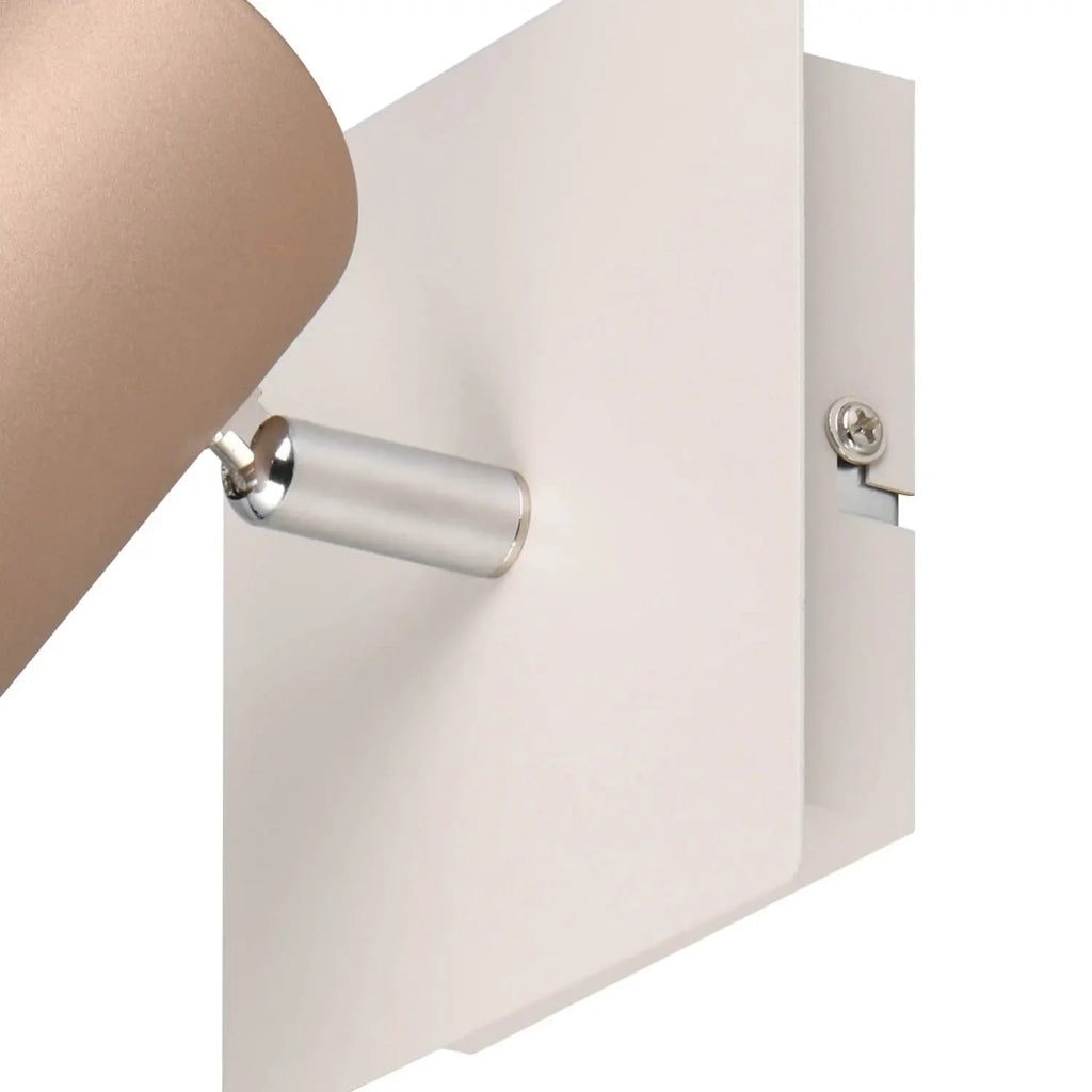 LÚZETE - SPOT DA SOFFITTO/PARETE METALLO COFFEE/GRIGIO GU10 GRAFTON