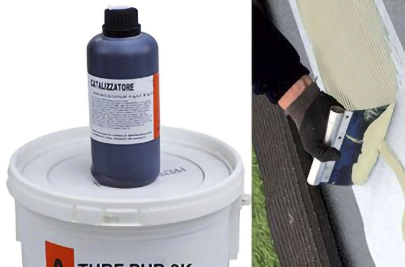 COLLA adesiva prato sintetico 10 kg erba artificiale manto tappeto giardino bicomponente