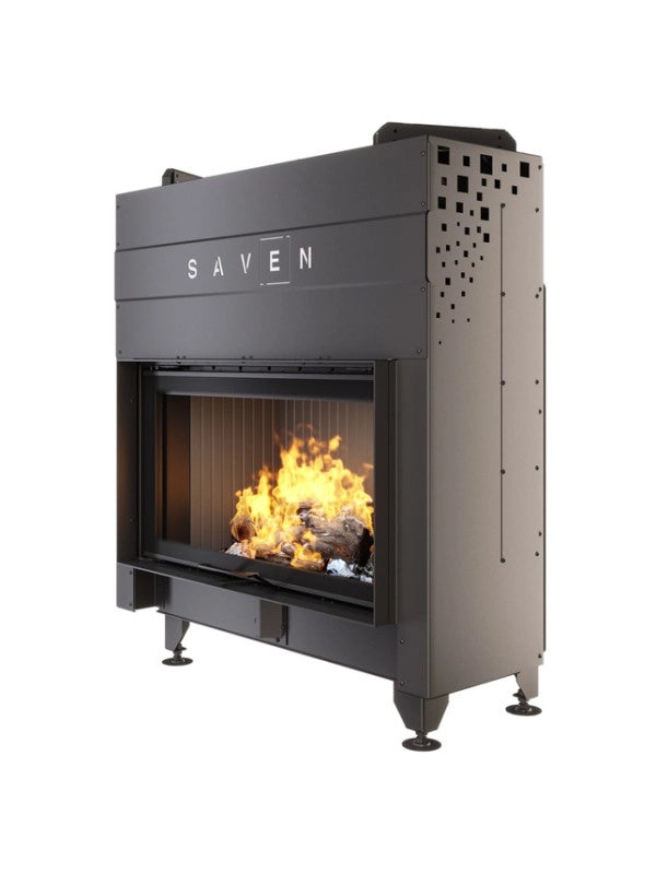 Inserto per camino a legna Nero - Energy Up 90x50 (19,0 kW) ECO