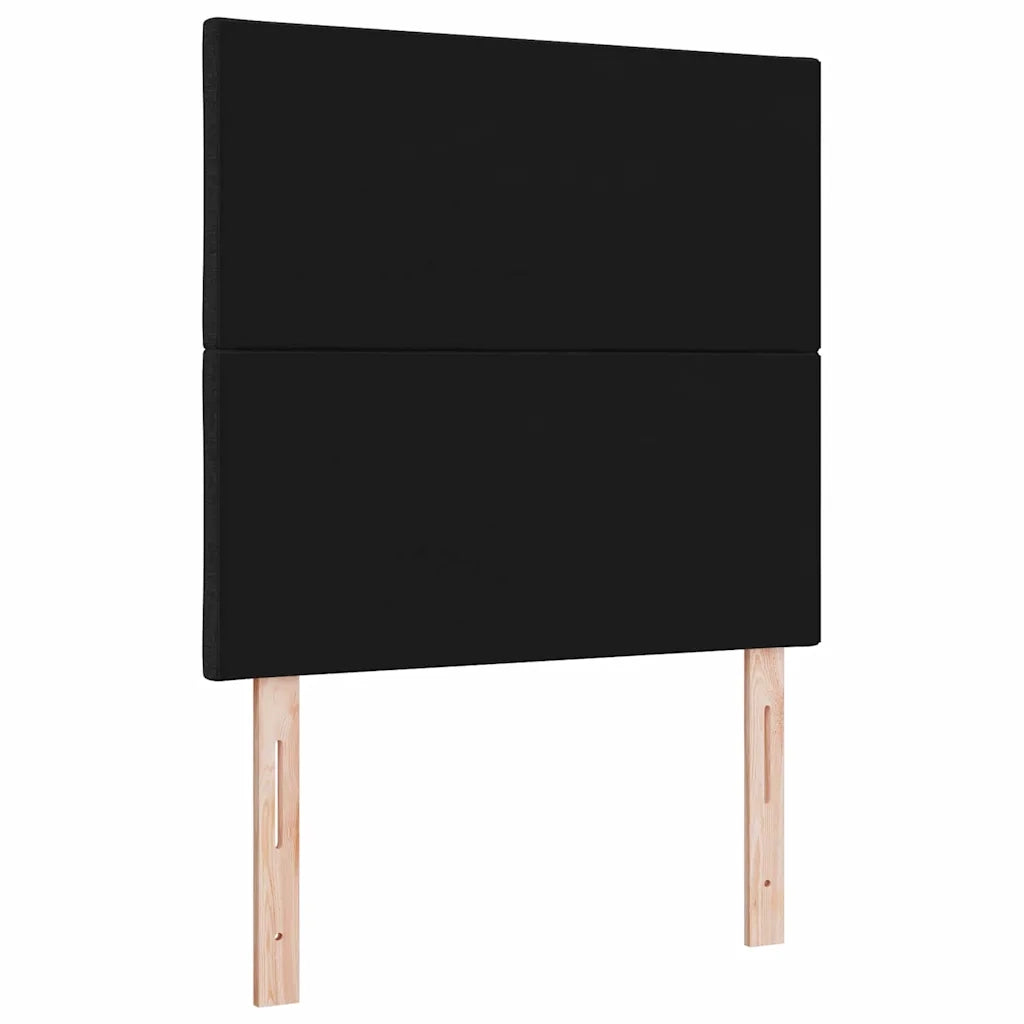 Testiera | Testata Nero 100 cm Tessuto