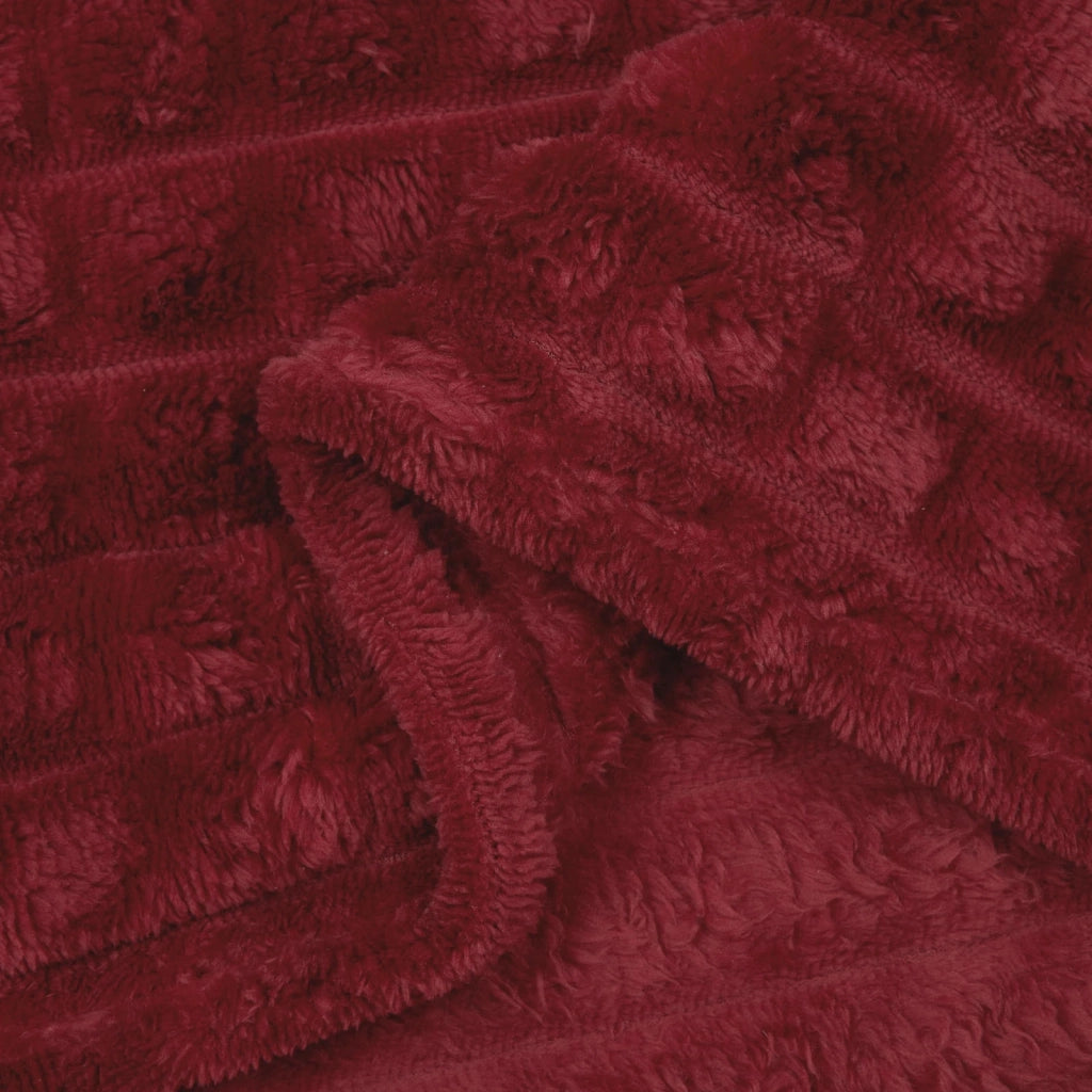 Coperta Rosso Bordeaux 270 x 240 cm Panno 42016940