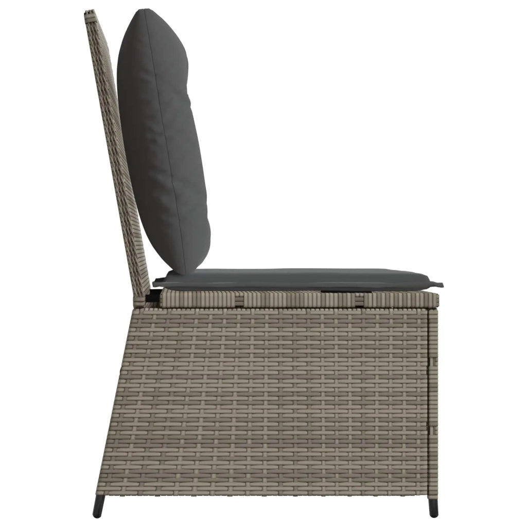 Divano da giardino Grigio polyrattan 3394478