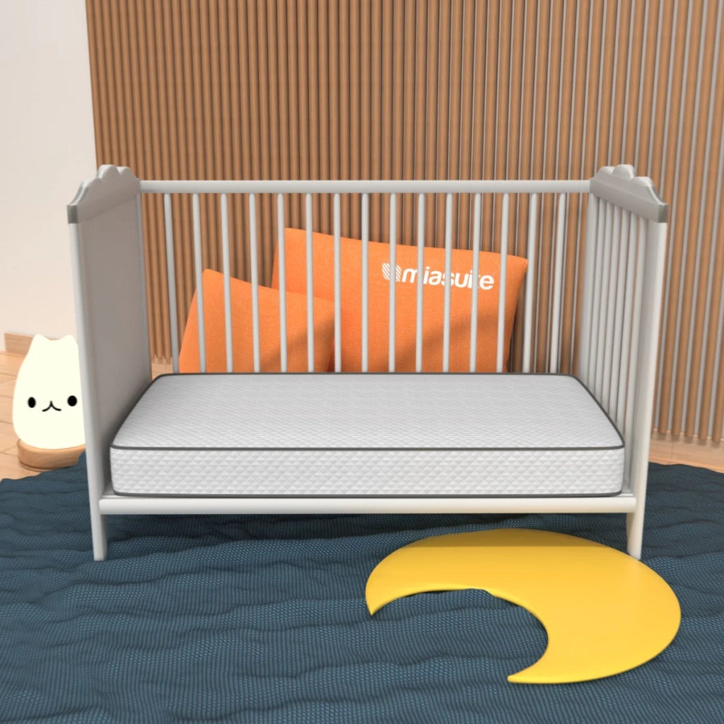 Materasso per Culla 65x130, alto 16 cm - Waterfoam, Anallergico, Antiacaro | Primavera Baby