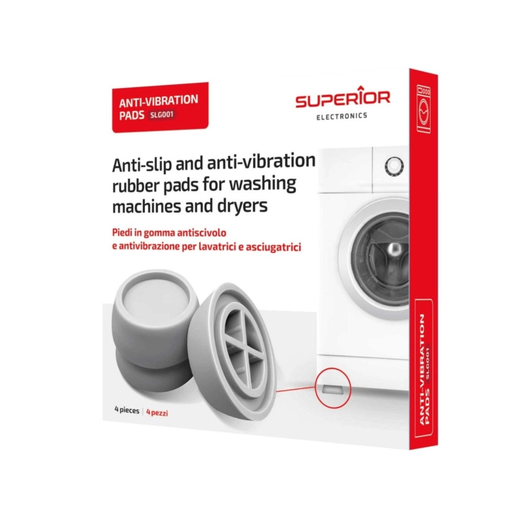 Superior Piedini Antivibrazione/antiscivolo Lavatrice E Asciugatrice
