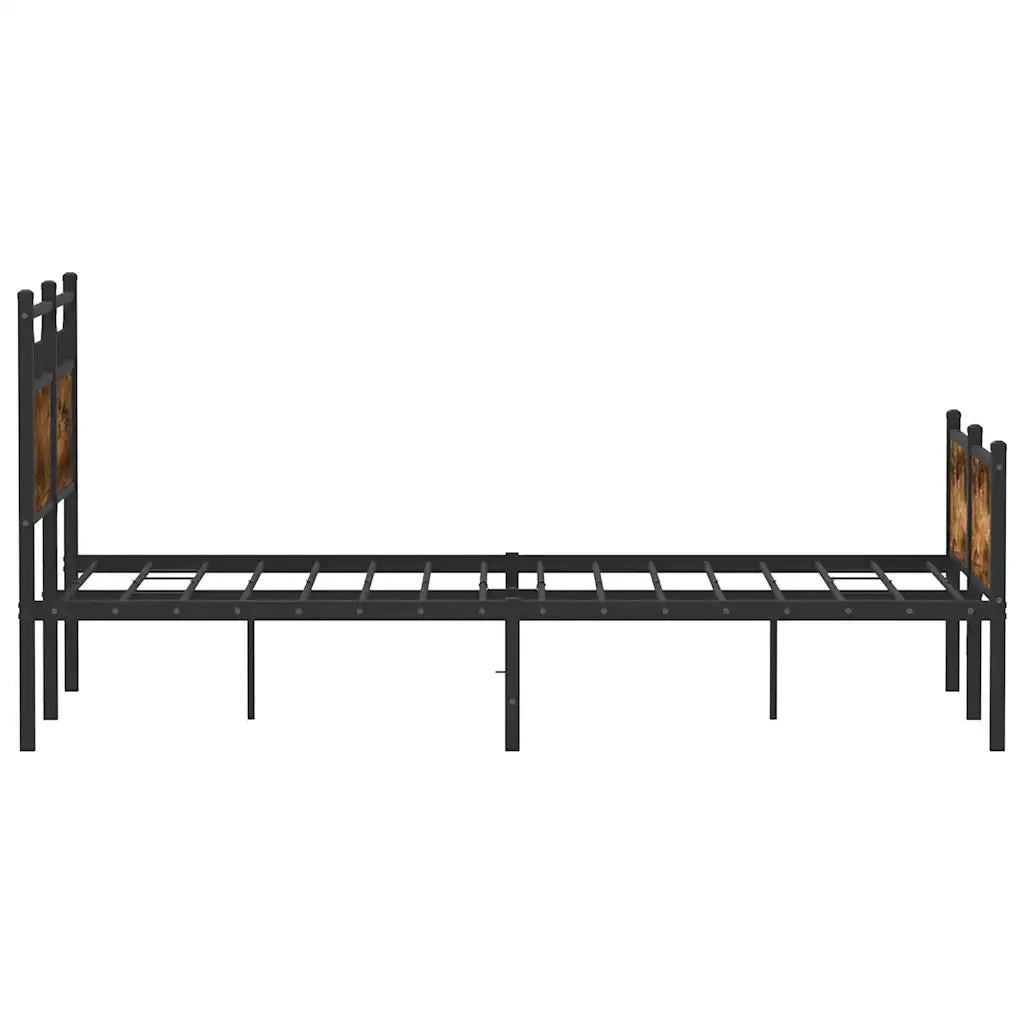 Giroletto senza Materasso Rovere Fumo 120x200 cm in Truciolato 4106924