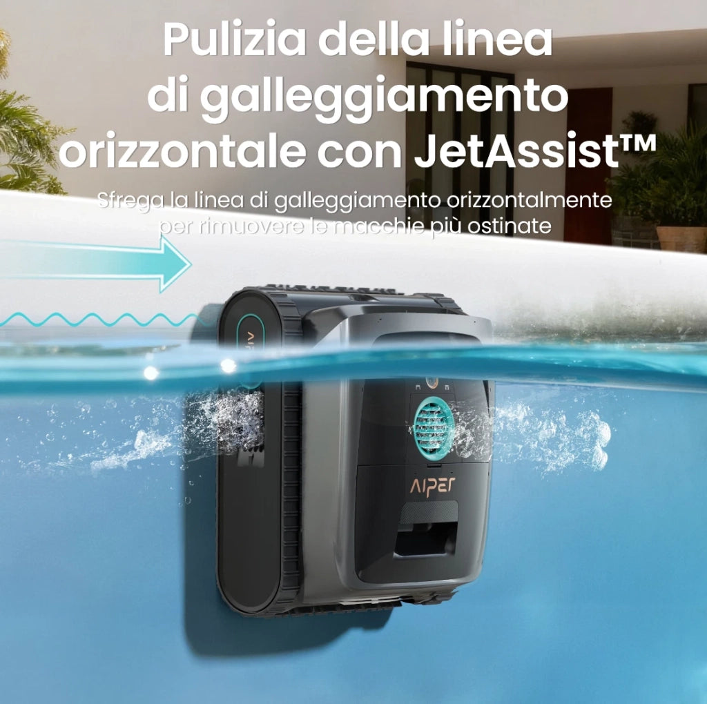 Aiper Scuba V3 – Robot Pulitore Senza Fili per Piscine con Navigazione Intelligente