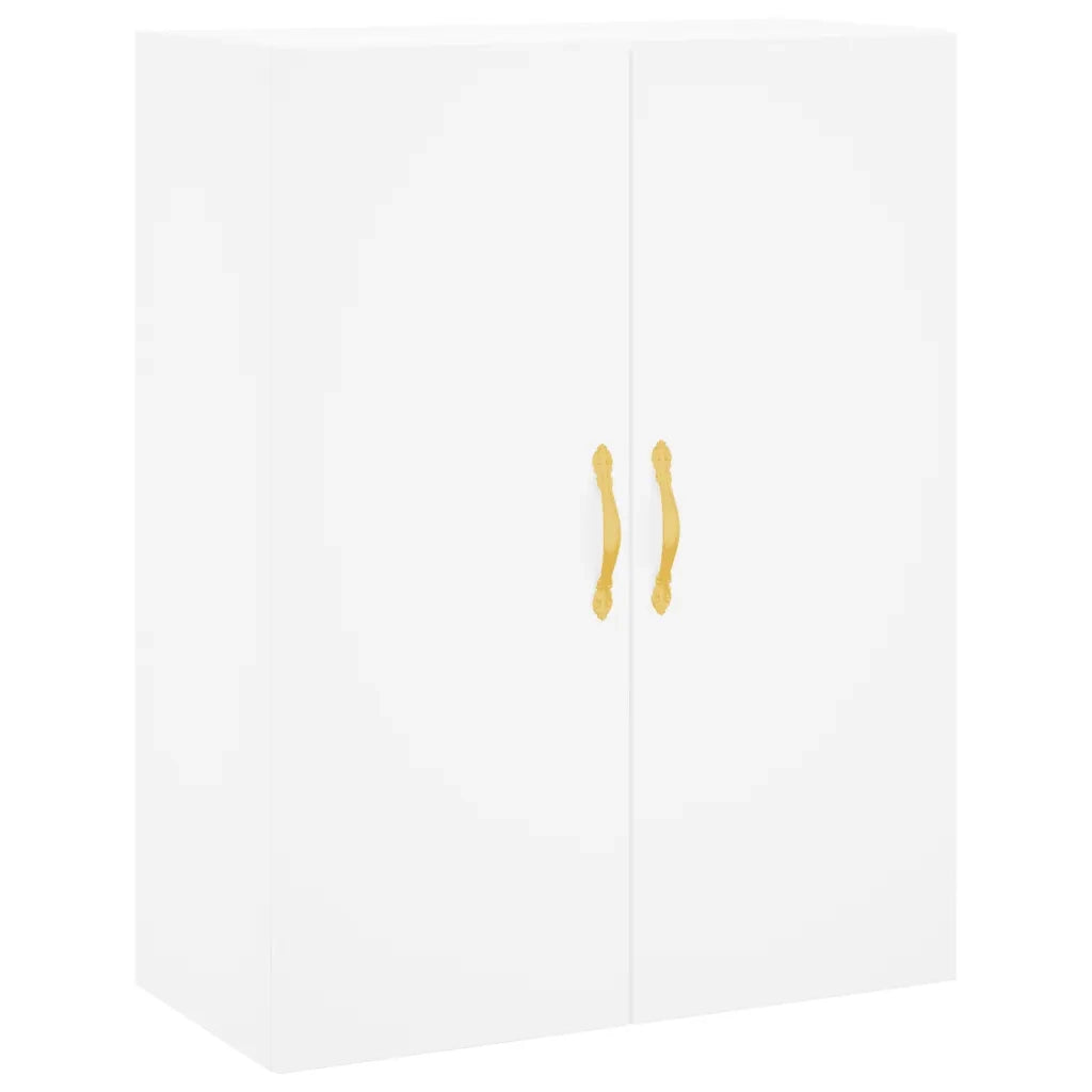 Armoire murale blanc 69,5x34x90 cm
