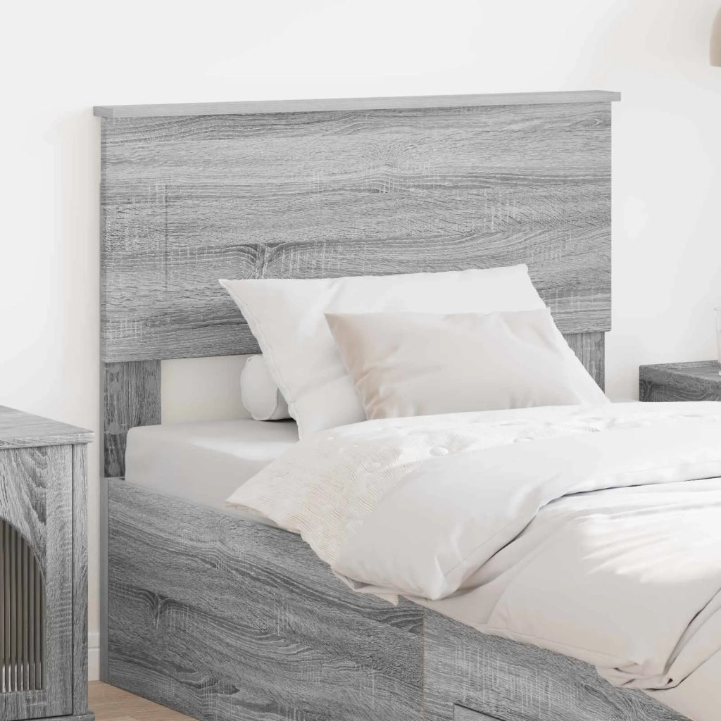 Testiera | Testata Grigio Sonoma Legno multistrato