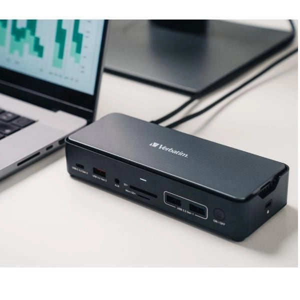 Verbatim cds-15s cablato usb 3.2 gen 1 (3.1 gen 1) type-c nero, grigio - 32173