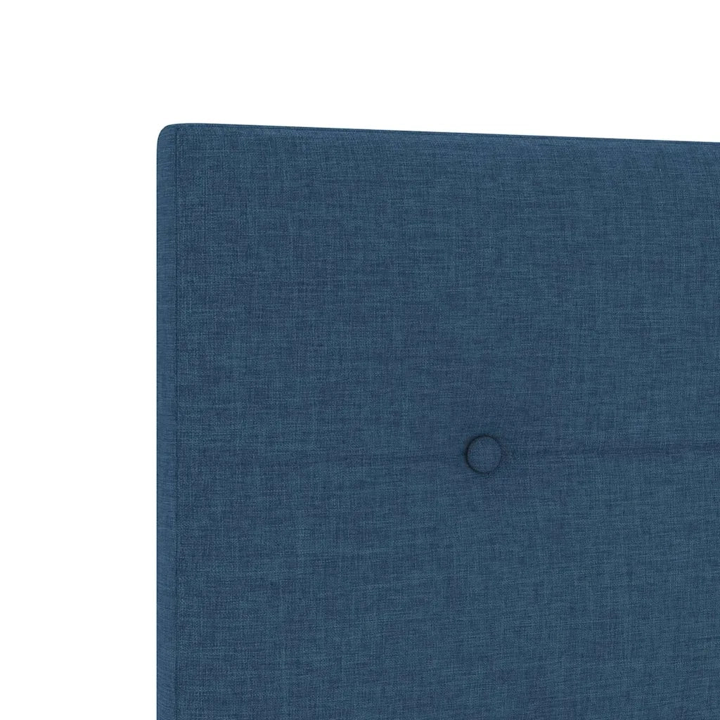 Testiera regolabile in altezza con testiera Blu 100 cm Tessuto 3337814