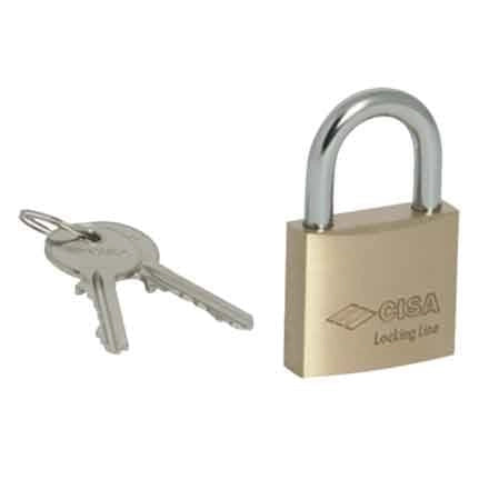 LUCCHETTO AD ARCO STANDARD 'LOCKING LINE' CISA 25 mm - CISA