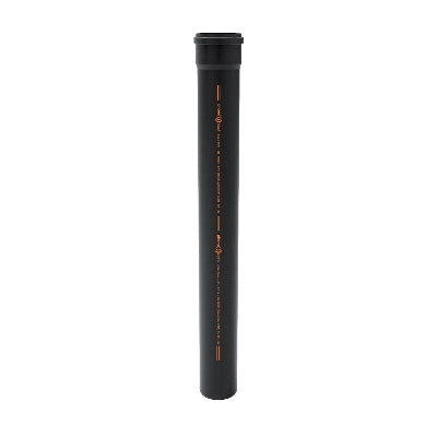 TUBO PHONO BLACK 1 BICCHIERE- Diam. 90 lungh. 1000- NICOL- pezzi 1