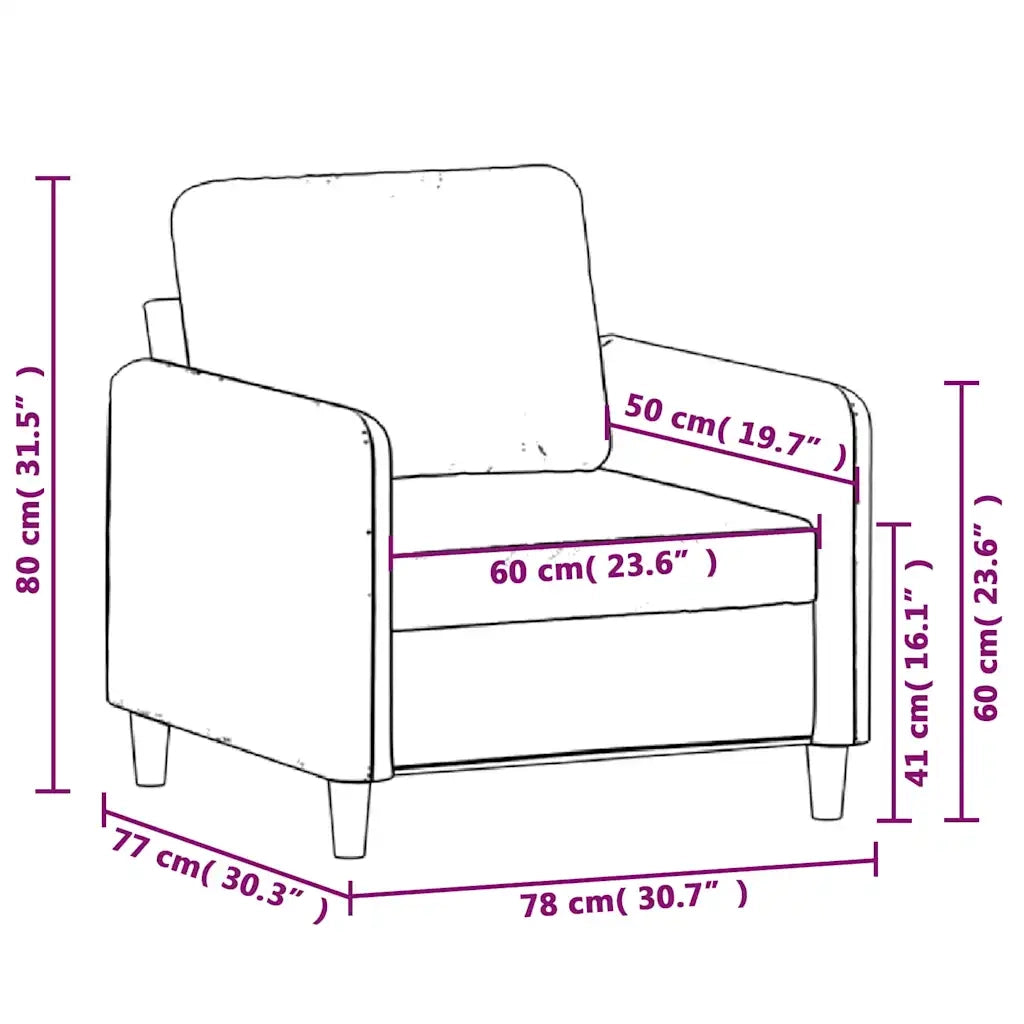 Poltrona | Sedia Relax Nero 60 cm Velluto