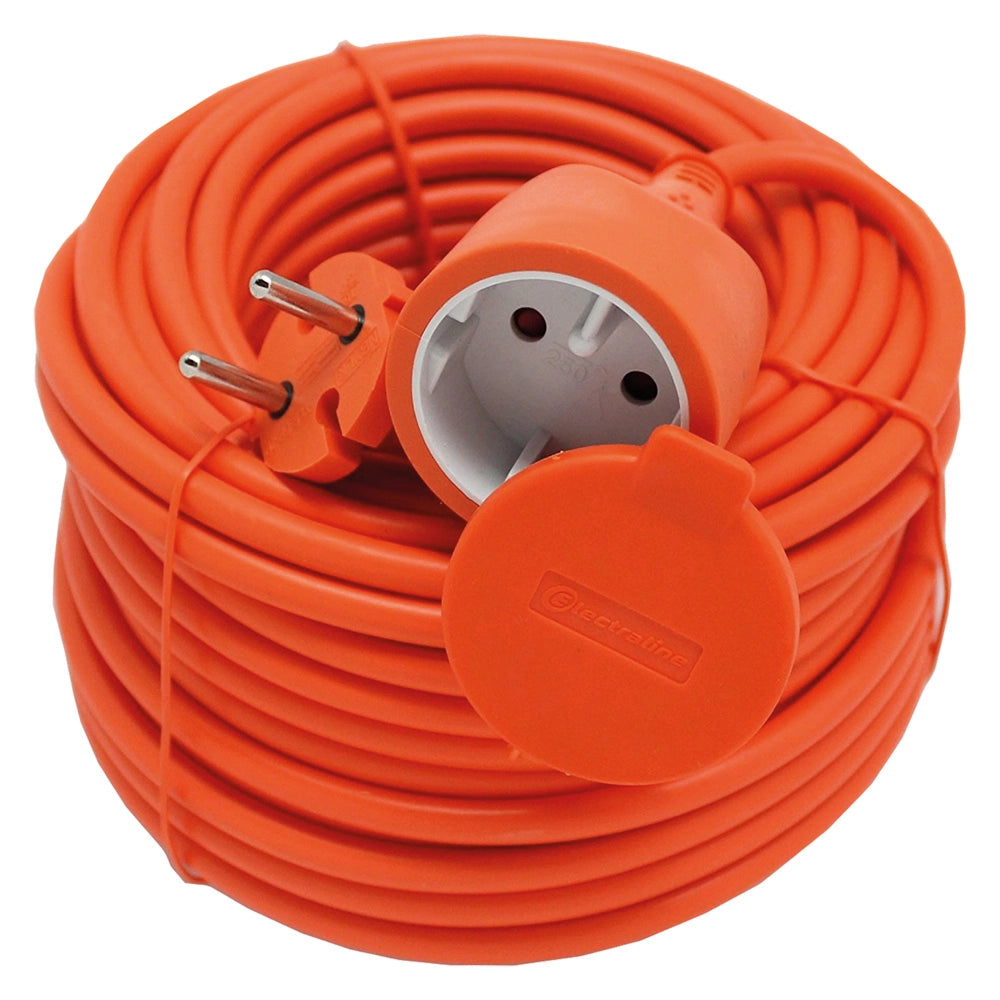 PROLUNGA LINEARE ARANCIO mt.15 - art.04020  - ELECTRALINE