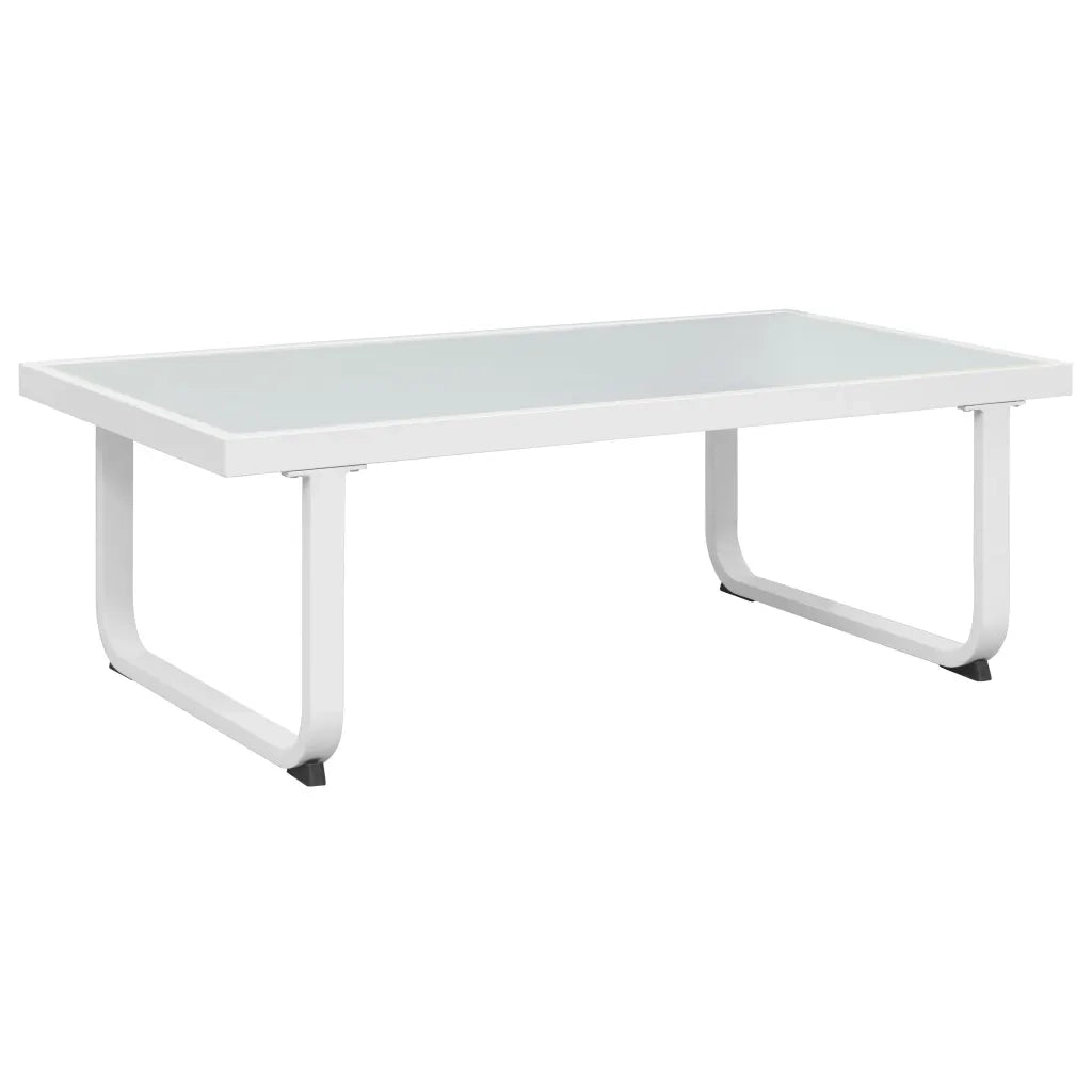 Set Divani da Giardino 5 pz in Textilene e Alluminio Nero 42814