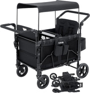 Carrello pieghevole a 4 posti per bambini.