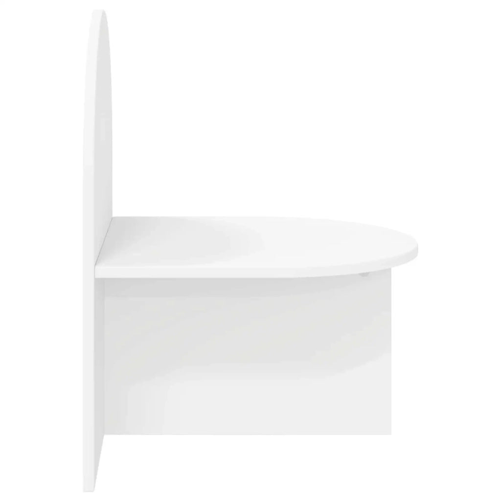 Comodino 2 pz Bianco 48 x 49 x 65 cm Legno ingegnerizzato 8001114