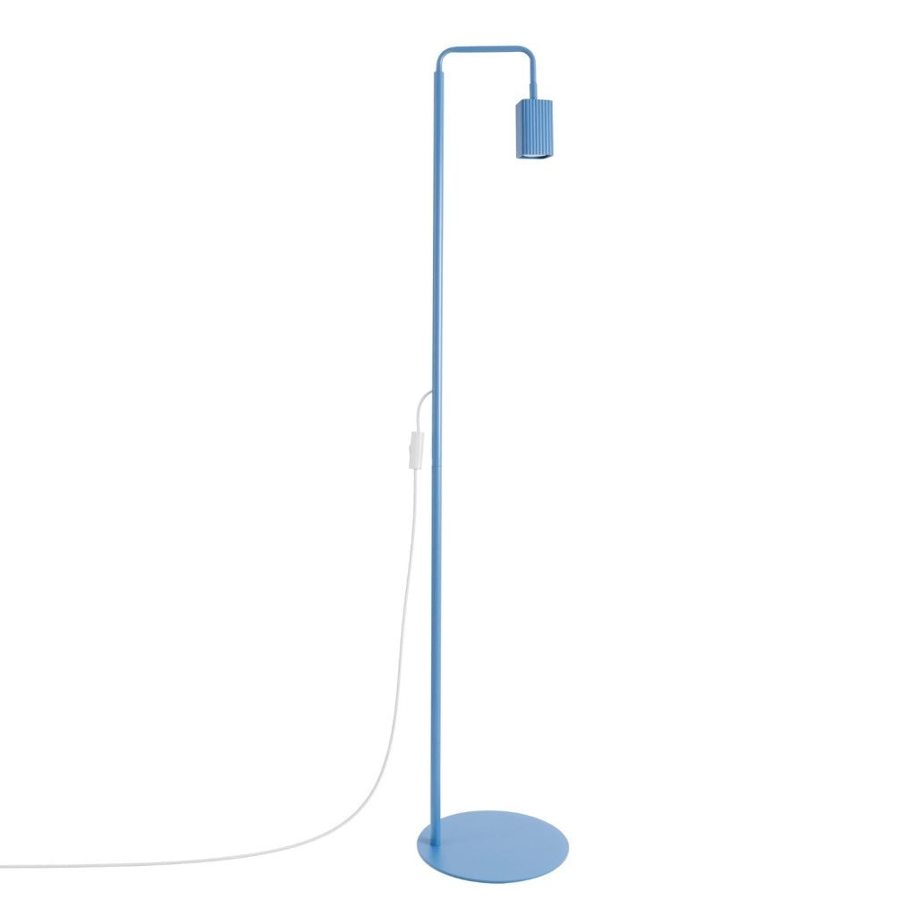 Lampada da terra RAYO 1 azzurra