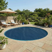 Copertura per piscina Nero e Blu 600 cm PE 42034627
