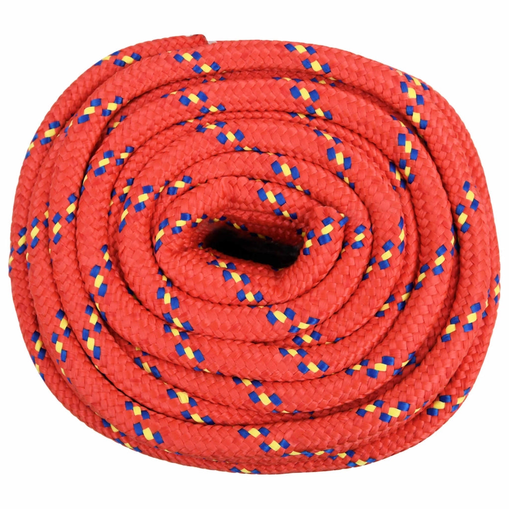 Corda multiuso 20 mm 50 m Rosso PP 2400 kg Carico massimo 3473221