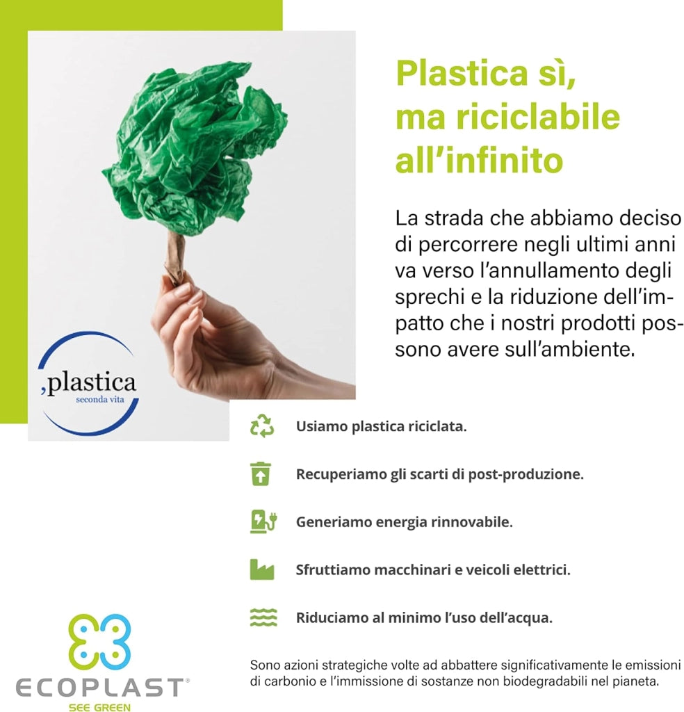 Annaffiatoio Plastica Ecoplast Verde 3 lt