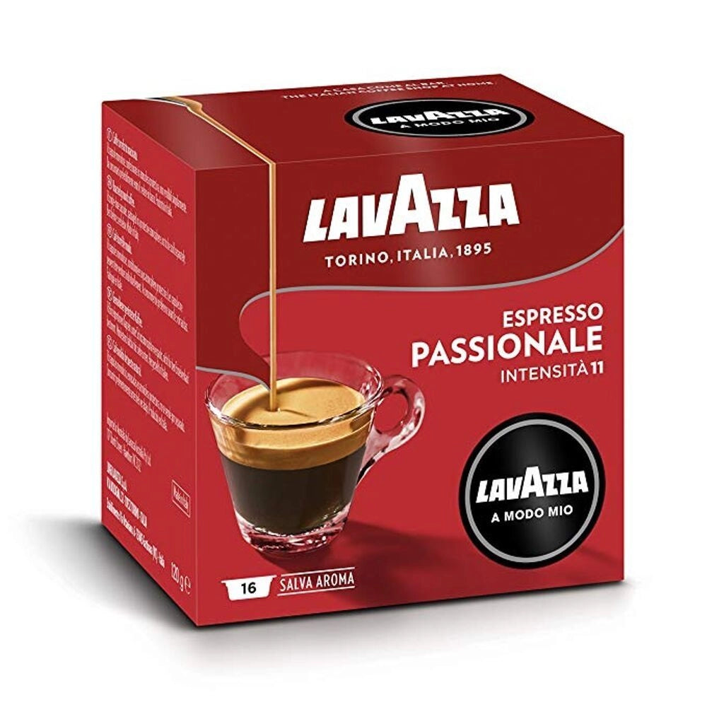Lavazza capsule a modo mio passionale 4 confezioni da 16 capsule ciascuna