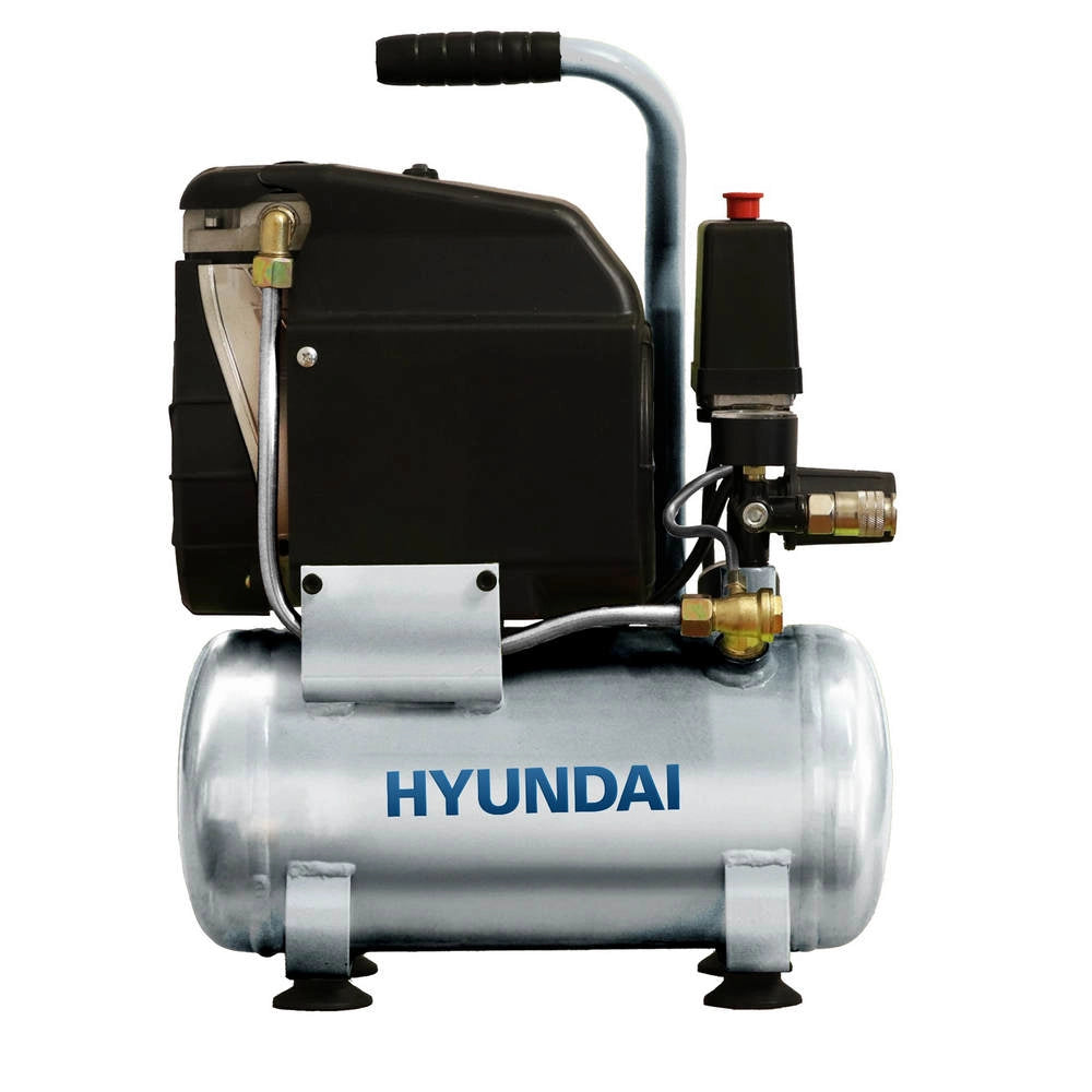 Compressore Aria Hyundai 65063 6L Motore senza Olio 1.1 kW