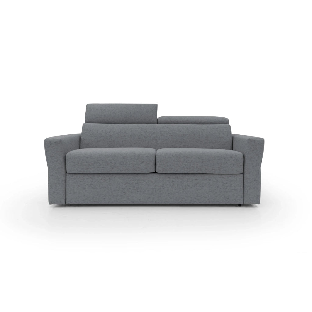 Avalon Divano letto con materasso H18 220 cm (mat. 160x197 cm) giallo
