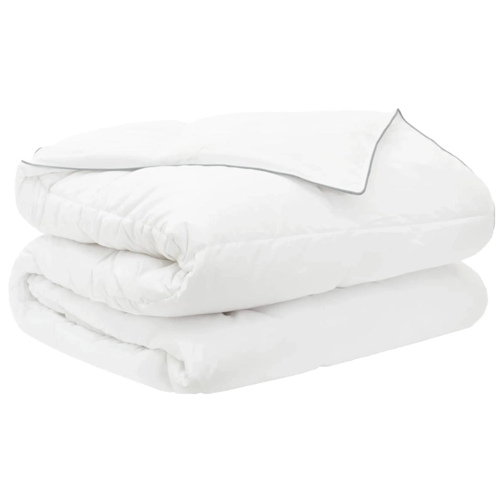 Set di Piumoni Bianco 240 x 220 cm Poliestere, Bamboo 3432753
