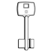 CHIAVI DOPPIA MAPPA OTTONE 5CB1- 5 pezzi  - SILCA